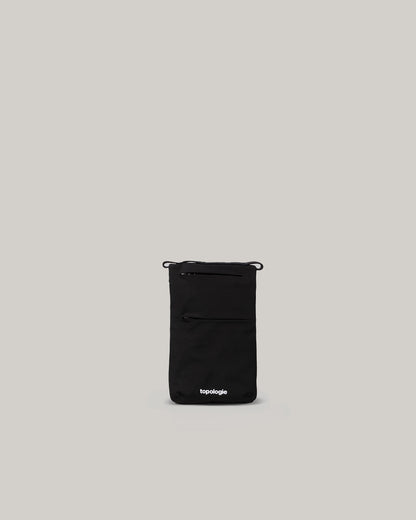TOPOLOGIE PHONE SACOCHE BLACK TECH SATEEN