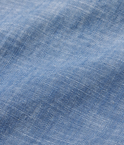 SUGAR CANE 'FICTION ROMANCE' 4.3oz SLUB CHAMBRAY L/S WORK SHIRT