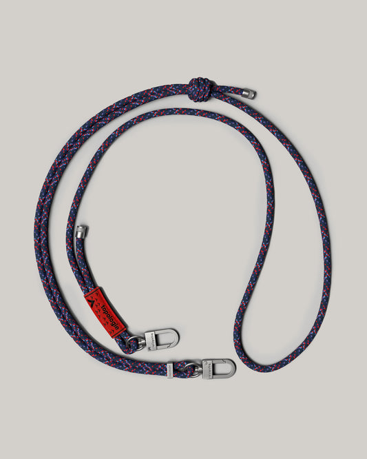 TOPOLOGIE 6.0MM ROPE STRAP MARINE BLUE GLITCH