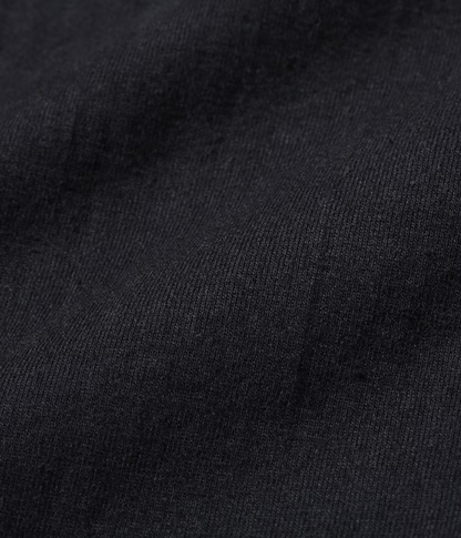 WHITESVILLE LONG SLEEVE POCKET T-SHIRT - BLACK