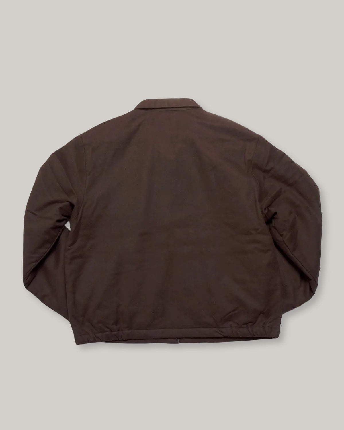MODUCT DOUBLE SIDED BRUSHED FLANNEL WORK JACKET - BROWN