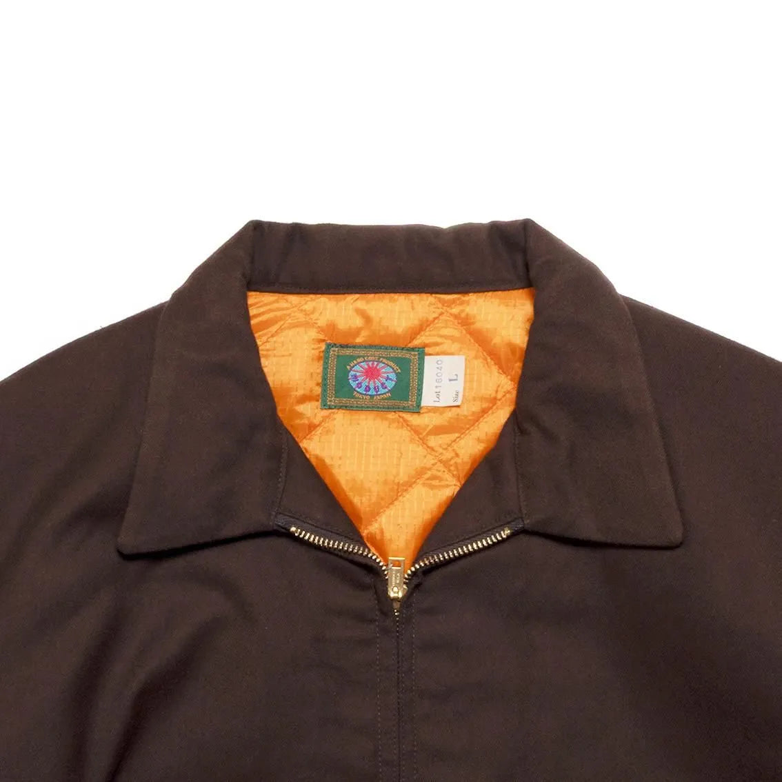 MODUCT DOUBLE SIDED BRUSHED FLANNEL WORK JACKET - BROWN