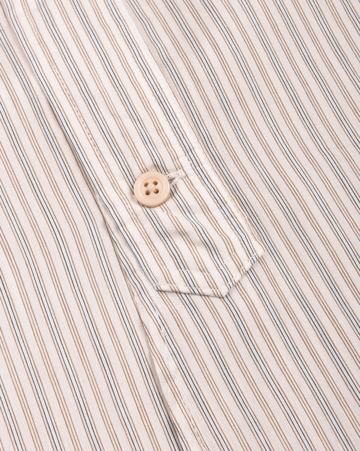 1ST PAT-RN TIPO 9 OFFICER SHIRT - INTERPLAY STRIPES - BLEACHED BRONZE