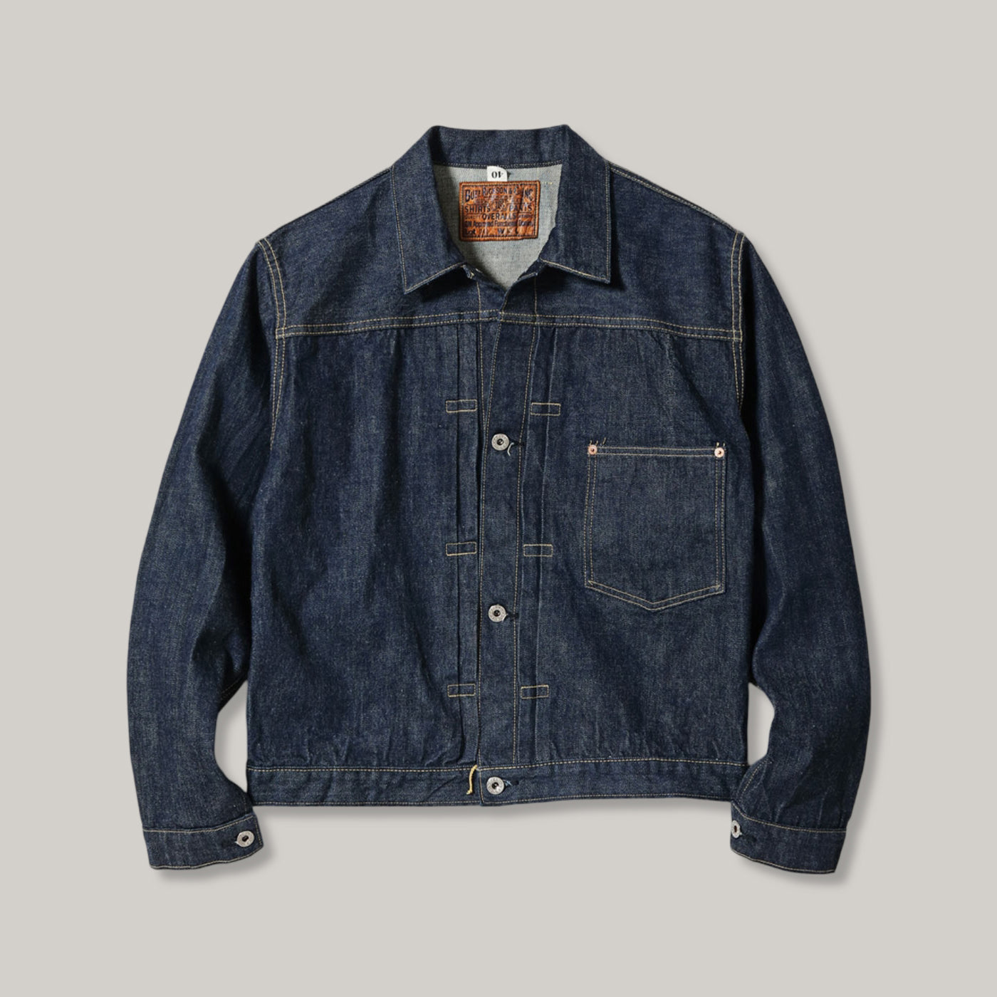 BUZZ RICKSON'S 13.6oz  WWII DENIM BLOUSE