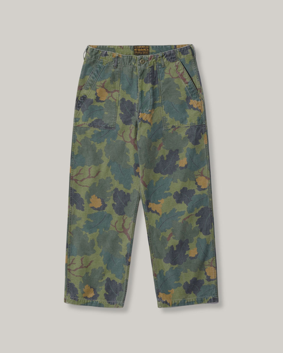 BUZZ RICKSON CIVILIAN MODEL TROUSERS -  MITCHELL PATTERN CAMOUFLAGE