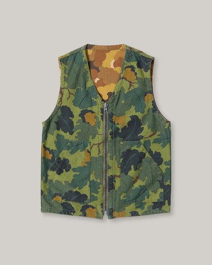 BUZZ RICKSON MITCHELL PATTERN CAMOUFLAGE CIVILIAN VEST