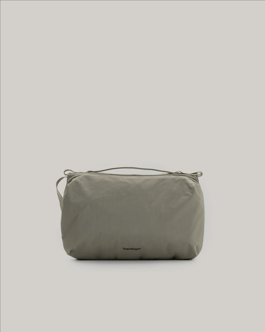 TOPOLOGIE BOTTLE SACOCHE LARGE DEEP FOREST METALLIC PUFFER