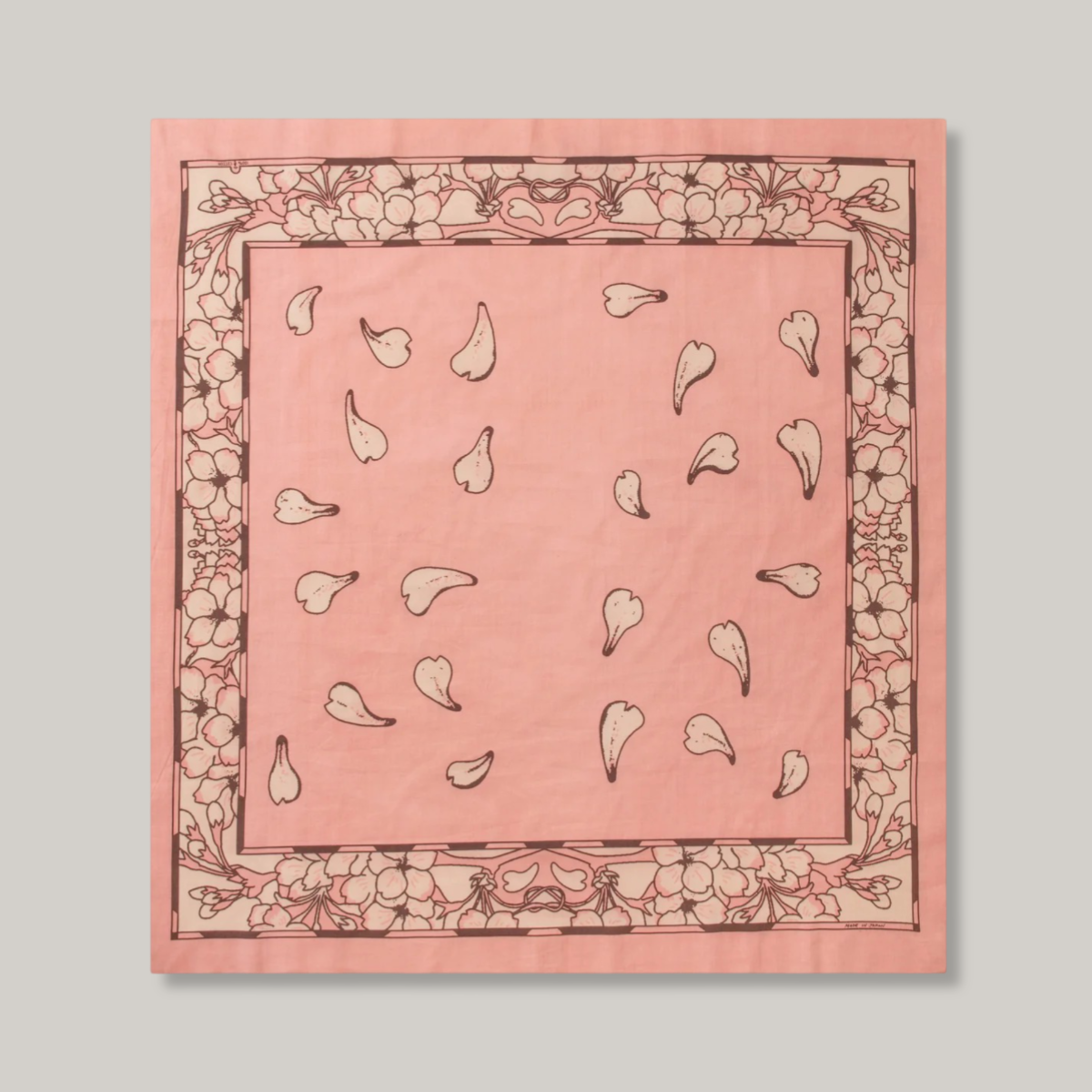 ONE EAR BRAND CERASUS (SAKURA)  BANDANA - QUARTZ PINK