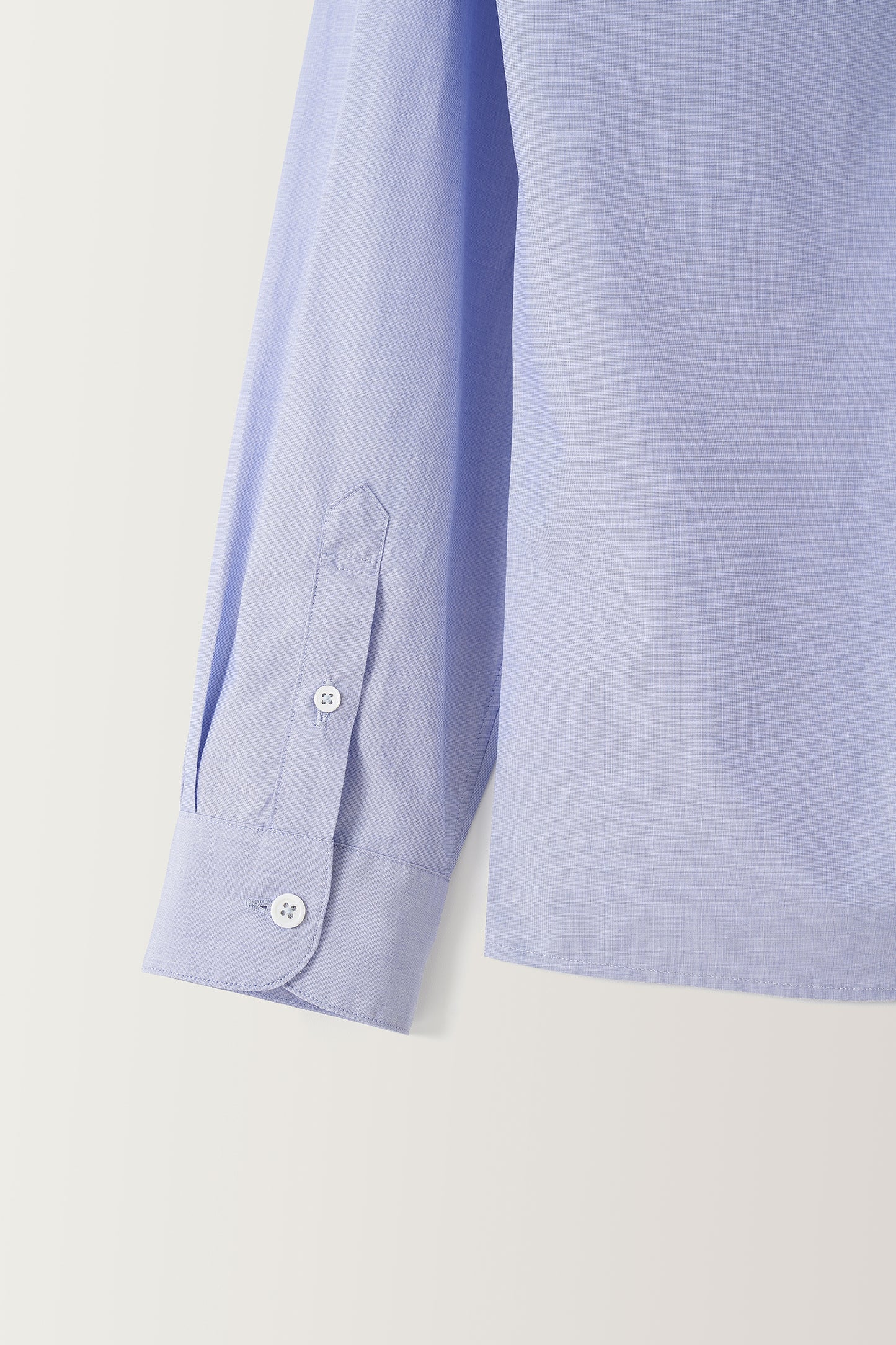 NOTHING WRITTEN PORT STANDARD FIT SHIRT - LIGHT BLUE