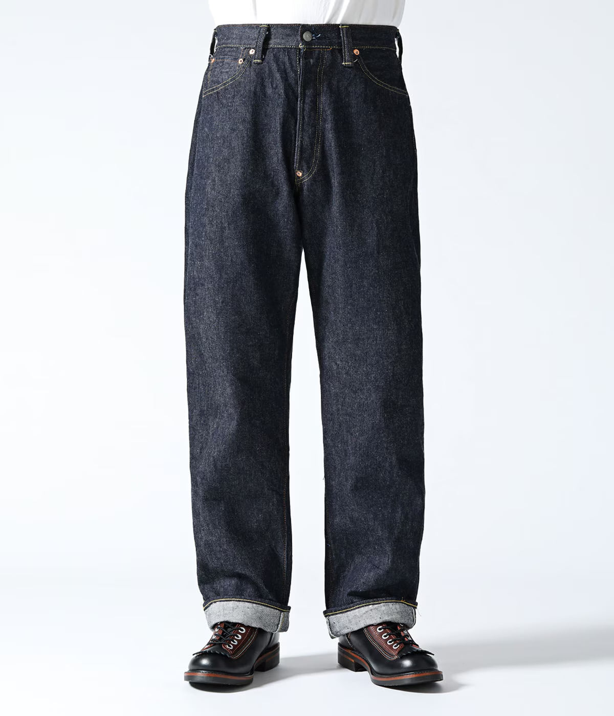 SUGAR CANE 2025 MODEL 13oz JEANS - WIDE LEG