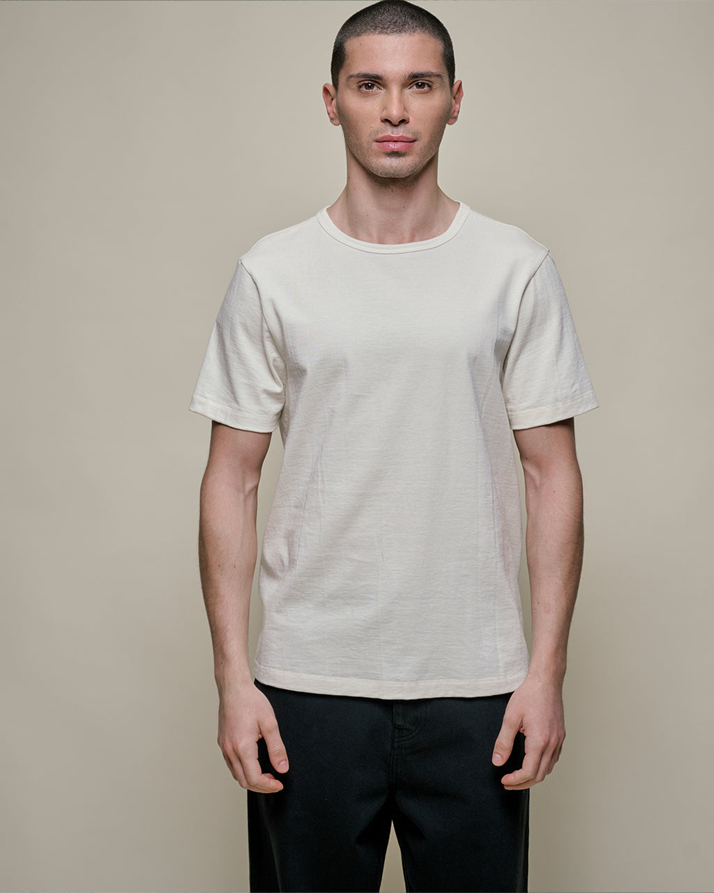 MERZ B SCHWANEN CLASSIC T-SHIRT 215 - NATURE