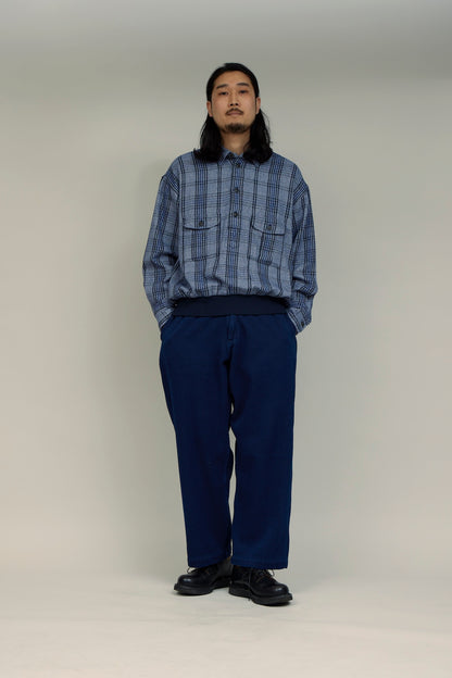 NIGEL CABOURN X OMTC WIDE LEG PANT - DENIM