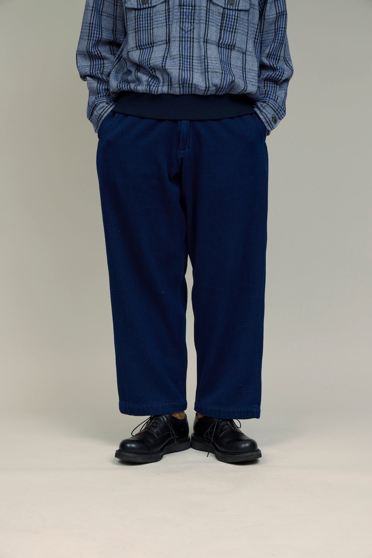 NIGEL CABOURN X OMTC WIDE LEG PANT - DENIM