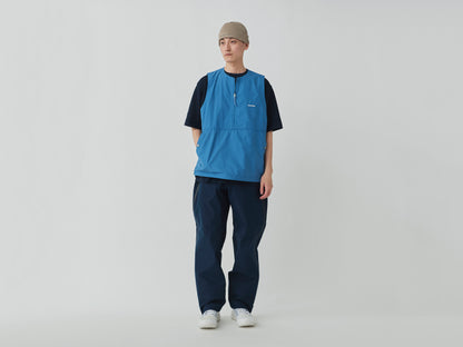 SNOW PEAK LIGHT MOUNTAIN CLOTH VEST - LIGHT BLUE
