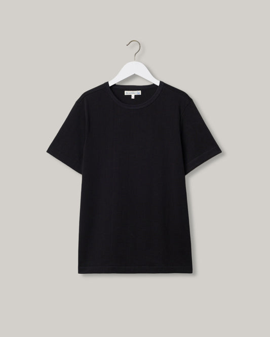 MERZ B SCHWANEN CLASSIC T-SHIRT 2M15 - DEEP BLACK