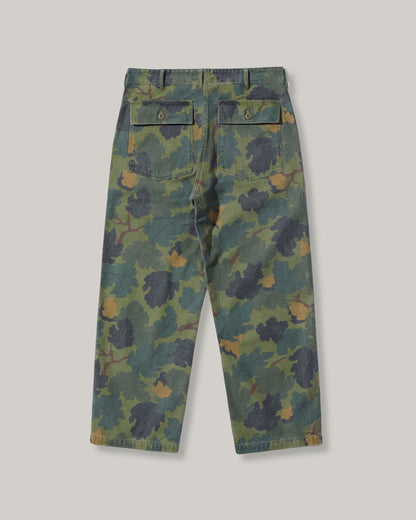BUZZ RICKSON CIVILIAN MODEL TROUSERS -  MITCHELL PATTERN CAMOUFLAGE