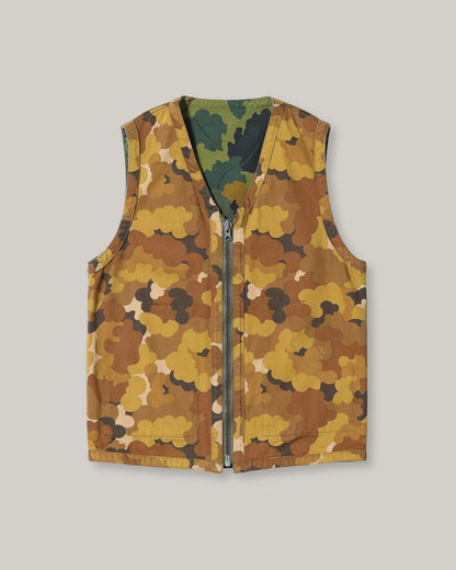 BUZZ RICKSON MITCHELL PATTERN CAMOUFLAGE CIVILIAN VEST