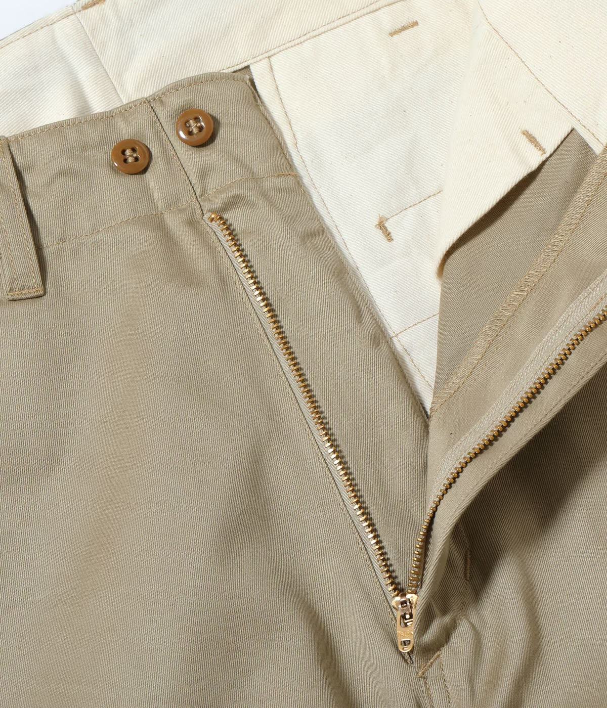MODUCT TYPE-Ⅰ  BAGGY TROUSERS - KHAKI
