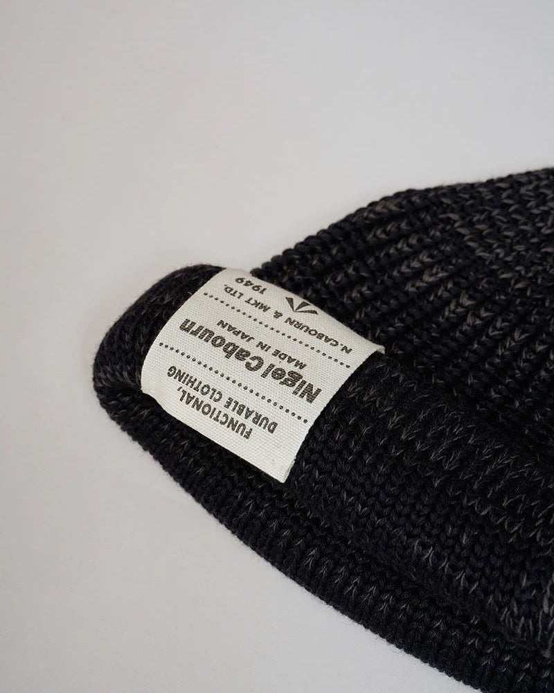 NIGEL CABOURN BEANIE COTTON - NAVY