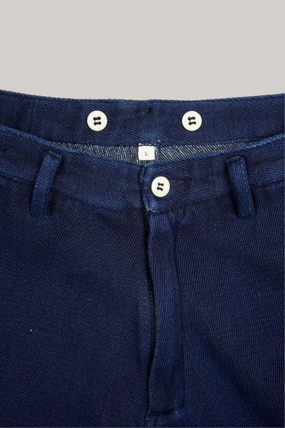 NIGEL CABOURN X OMTC WIDE LEG PANT - DENIM