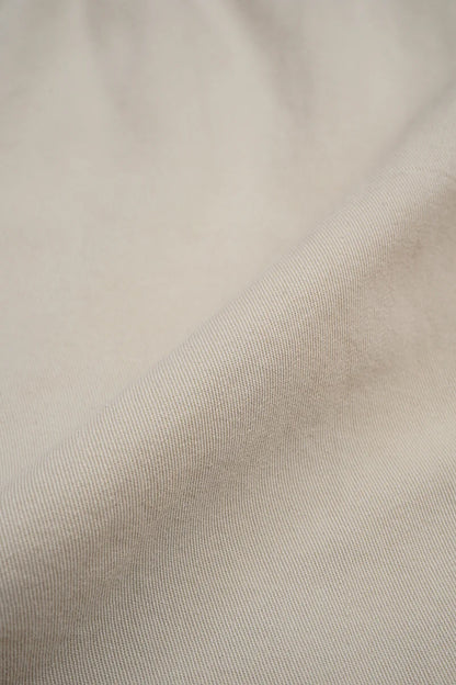 NIGEL CABOURN MAINLINE RUGGER SHORT - PIGMENT FADE - IVORY