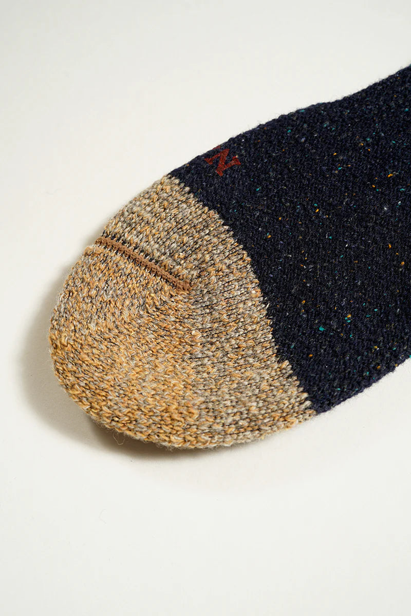 NIGEL CABOURN BORDER SOCKS - NAVY