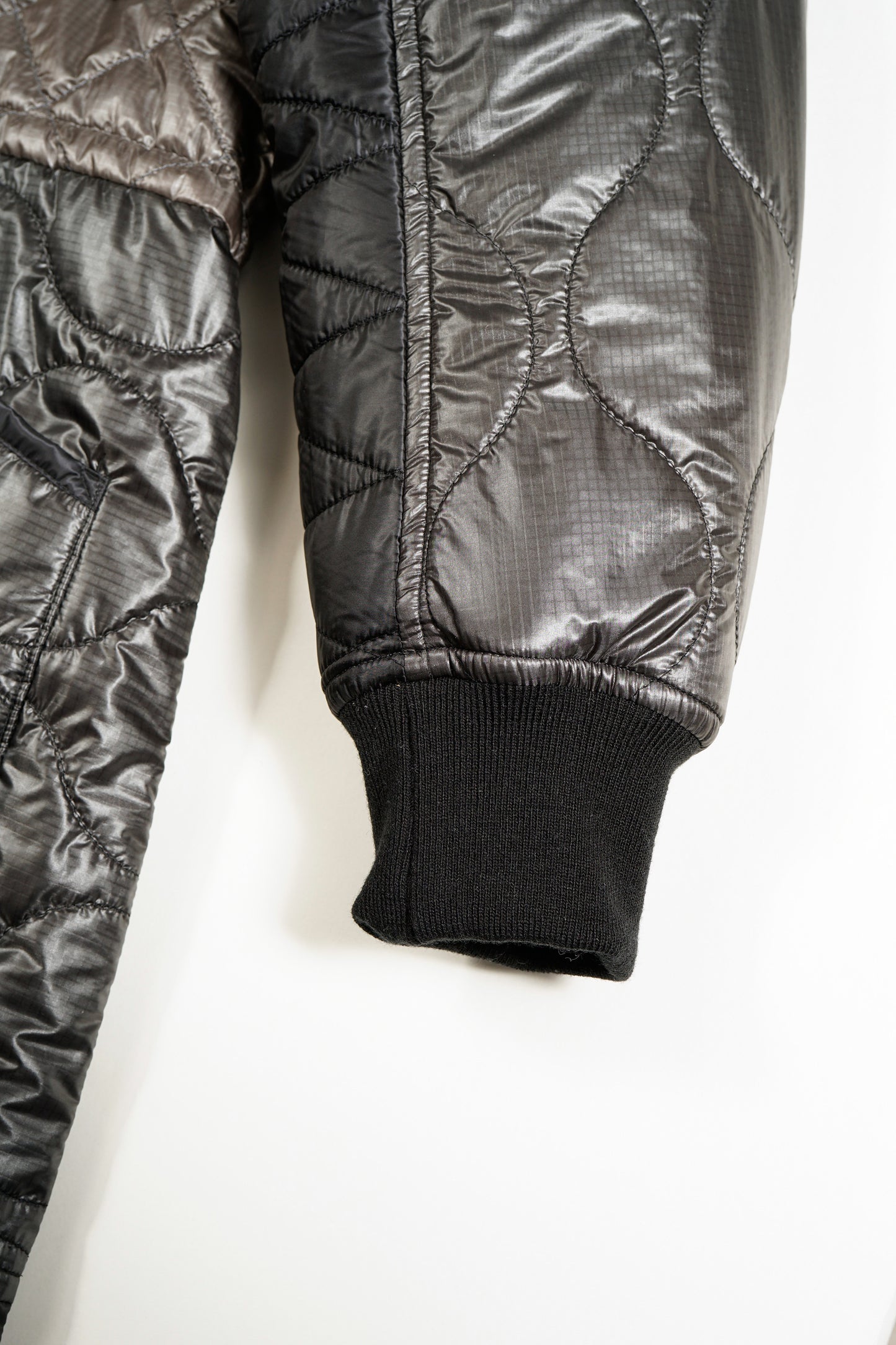 NIGEL CABOURN MAINLINE WOMENS MODIFIED REVERSIBLE COAT - BLACK