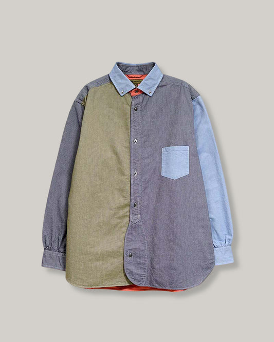 NIGEL CABOURN MAINLINE OFFICER SHIRT2 - CRAZY