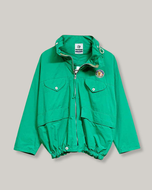 NIGEL CABOURN MAINLINE CRICKET CLUB US4 FLIGHT JACKET - GREEN
