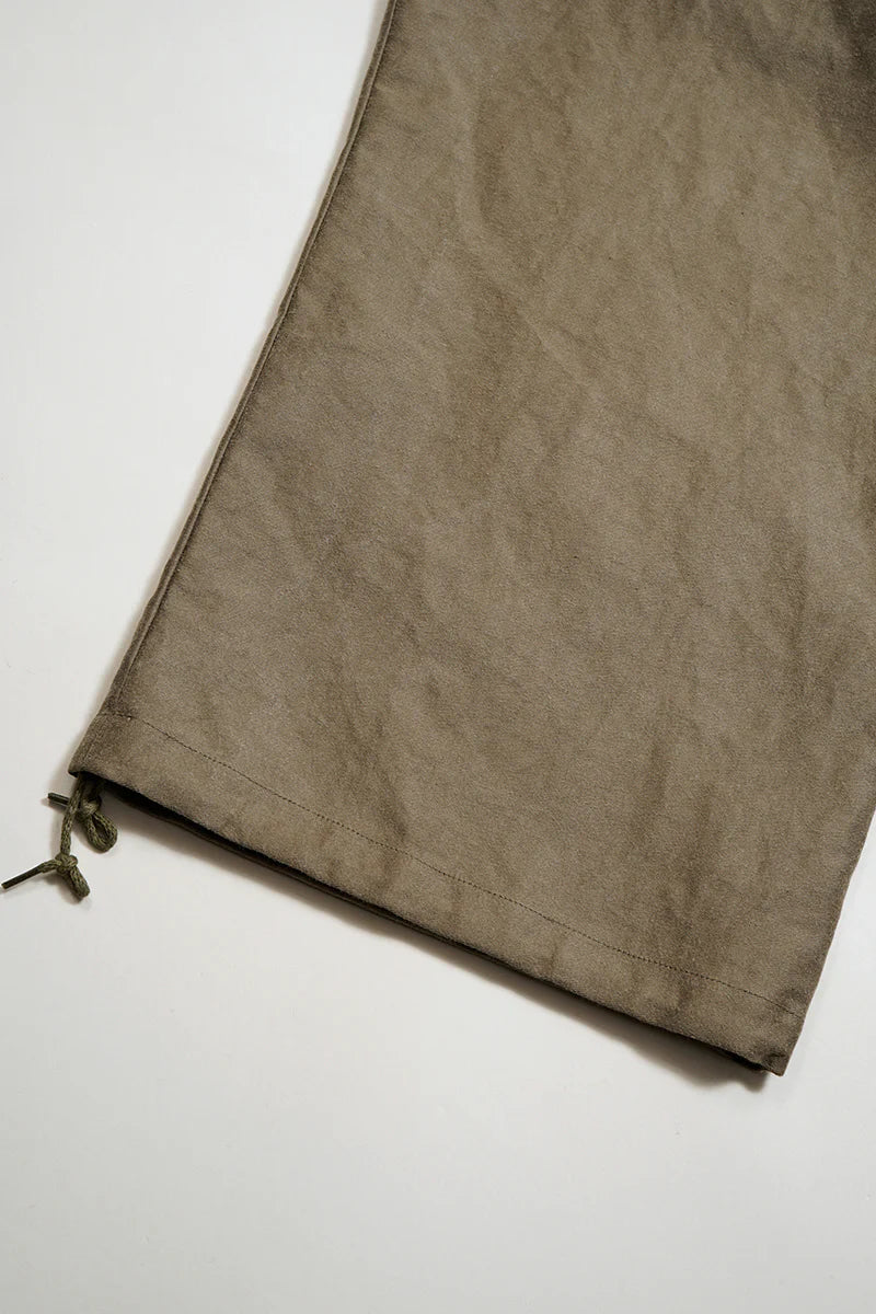 NIGEL CABOURN MAINLINE FISHERMAN PANT KURE KAKISHIBU - DARK BROWN