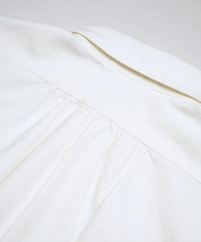 NIGEL CABOURN MAINLINE BRITISH OFFICER SHIRT TYPE2 OX - WHITE