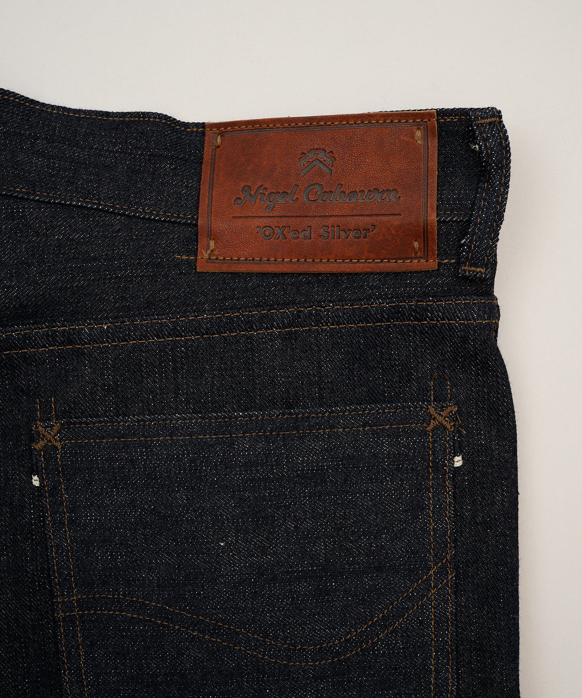 LEE x NIGEL CABOURN OX'ED SILVER -  RANCH WORKER 101B - INDIGO
