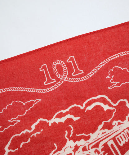 LEE x NIGEL CABOURN OX'ED SILVER -  101 BANDANA - RED