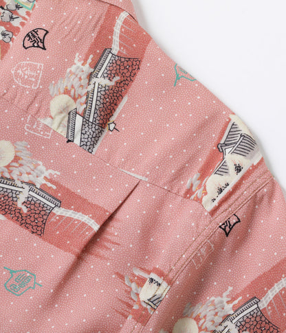 SUN SURF SPECIAL EDITION “SANKIN KOTAI" SHIRT - PINK