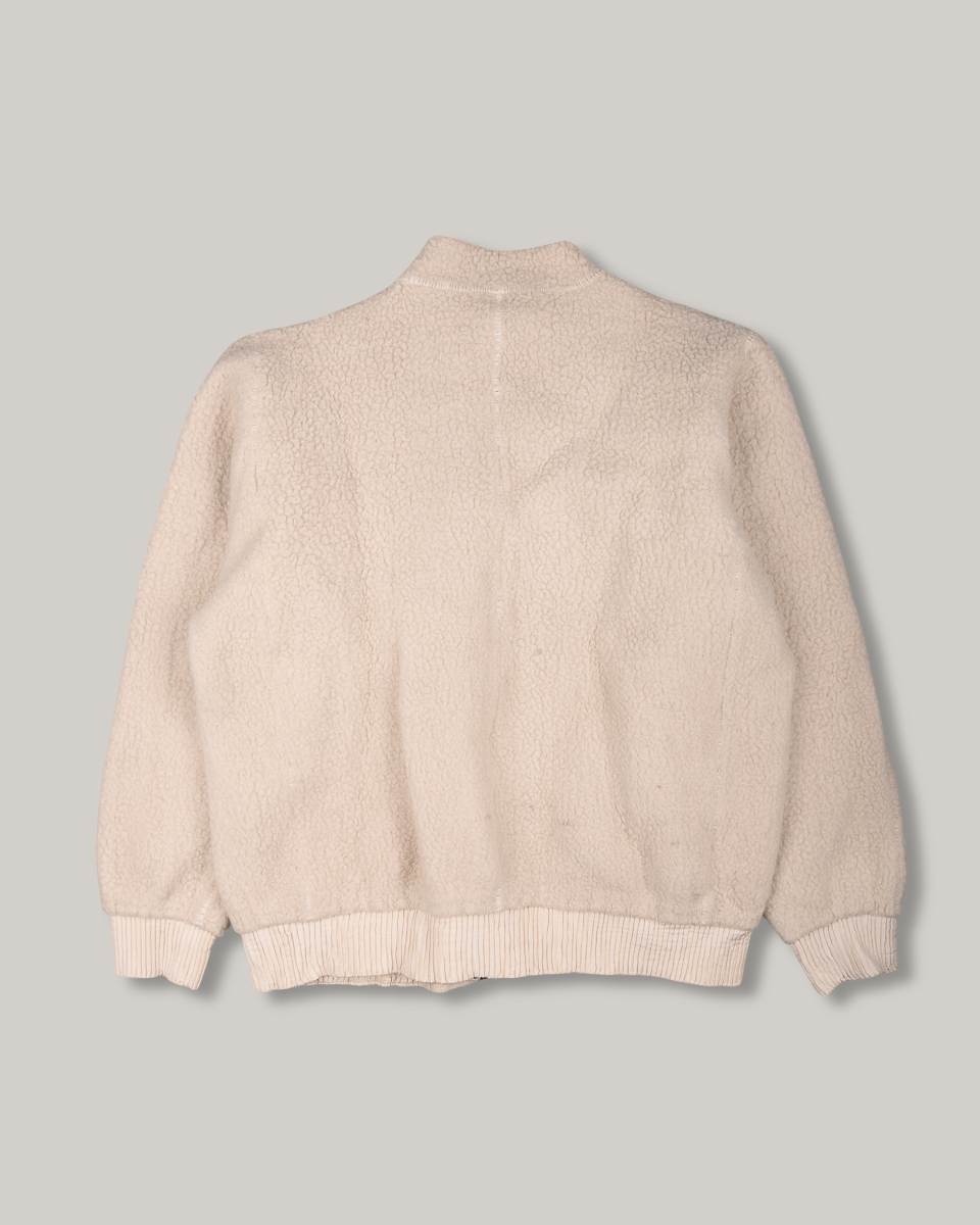11.11 UNISEX HAND SPUN HAND STITCHED WOOL JACKET -  ECRU