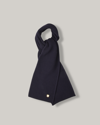 ARMOR LUX LAMBSWOOL SCARF - NAVY