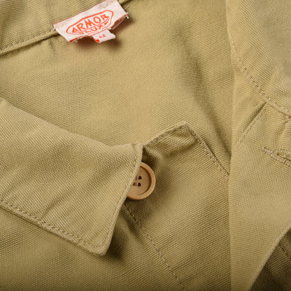 ARMOR LUX FISHERMAN JACKET HERITAGE - PALE OLIVE