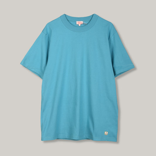 ARMOR LUX HERITAGE T-SHIRT - PAGODA BLUE