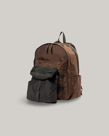 SNOW PEAK RECYCLED CORDURA BACKPACK - BROWN