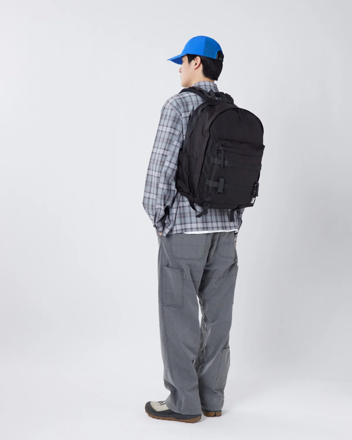 SNOW PEAK RECYCLED CORDURA BACKPACK - BLACK