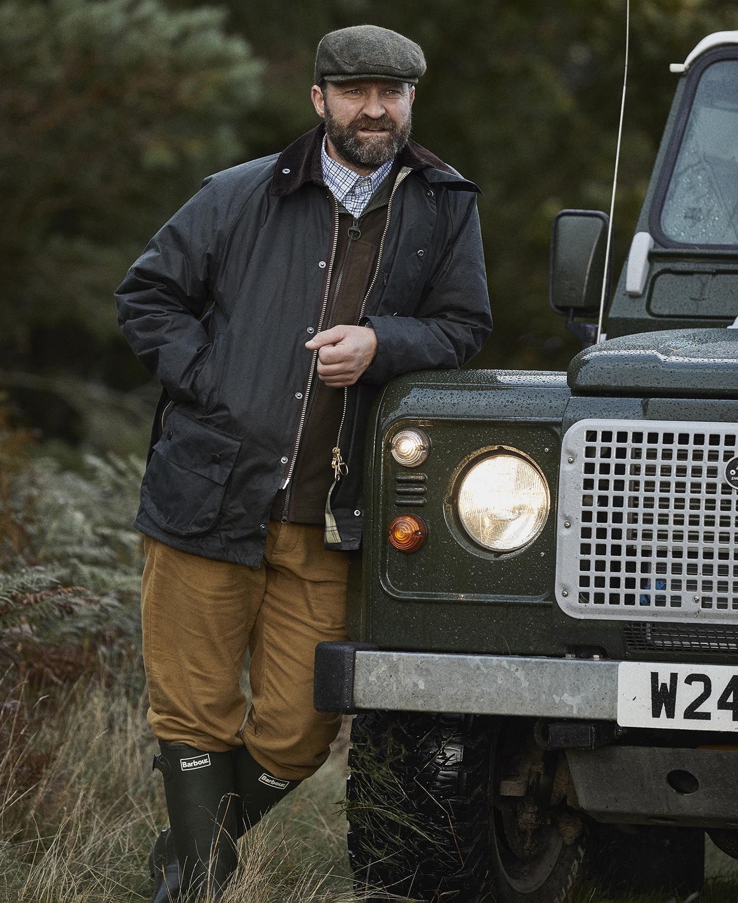 BARBOUR CLASSIC BEAUFORT JACKET - SAGE