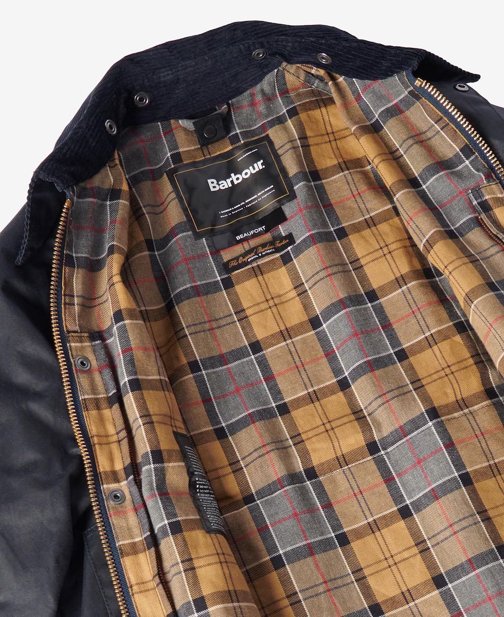 BARBOUR  BEAUFORT JACKET - NAVY