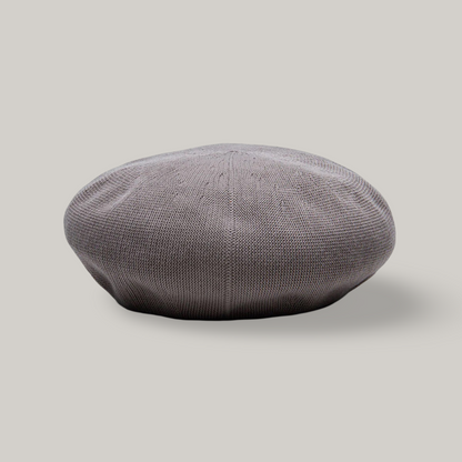 H.W. DOG & CO. COTTON CLUB BASIC BERET - L. GRAY