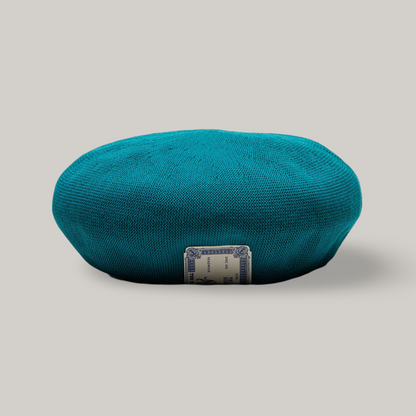 H.W. DOG & CO. COTTON CLUB BASIC BERET - TURQUOISE