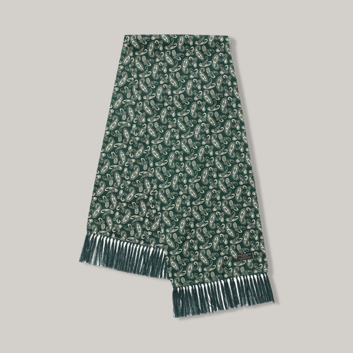 BUZZ RICKSON AVIATION ASSOCIATES RAYON SCARF - GREEN