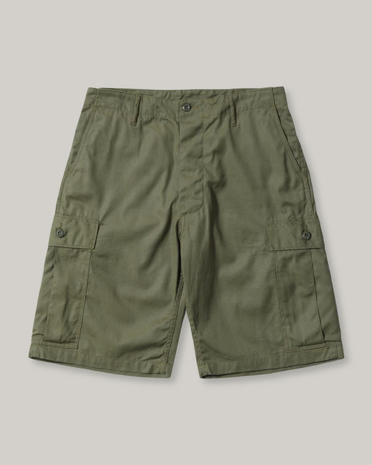 BUZZ RICKSON COMBAT TROPICAL SHORTS - OLIVE