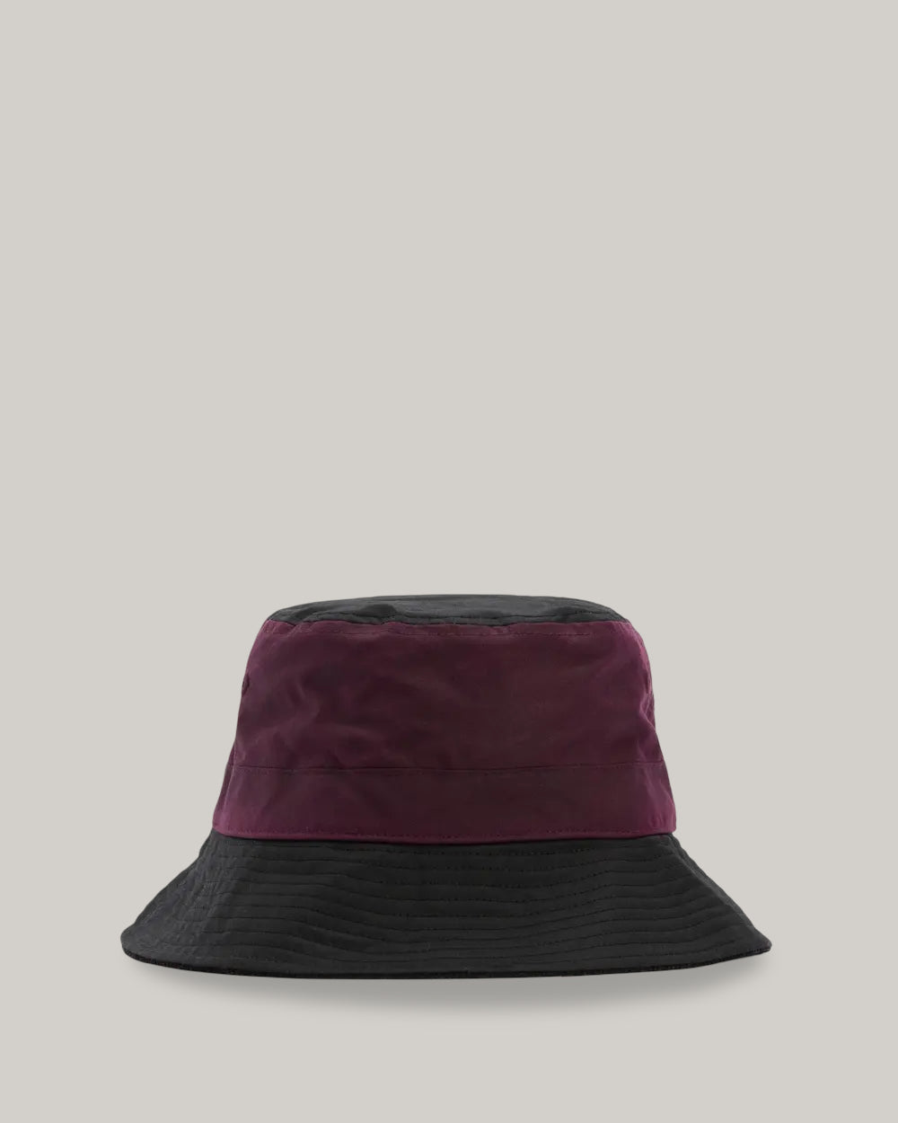 BARBOUR BRACKLEY BUCKET HAT - MERLOT/ BLACK