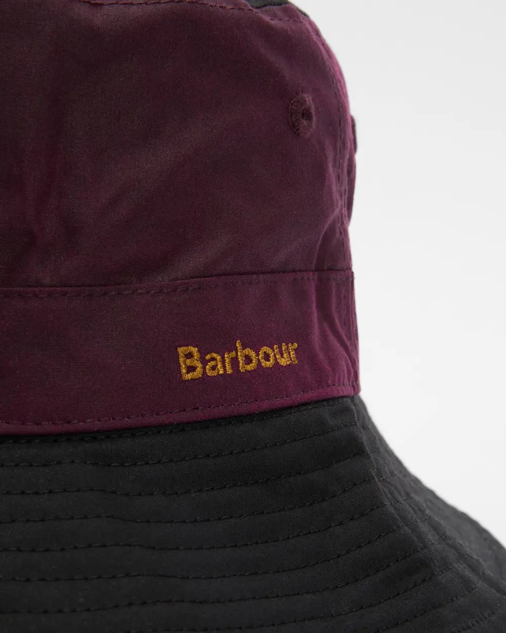 BARBOUR BRACKLEY BUCKET HAT - MERLOT/ BLACK