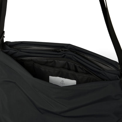 BLANKOF BELLOWS BAG 15 - (M) - BLACK