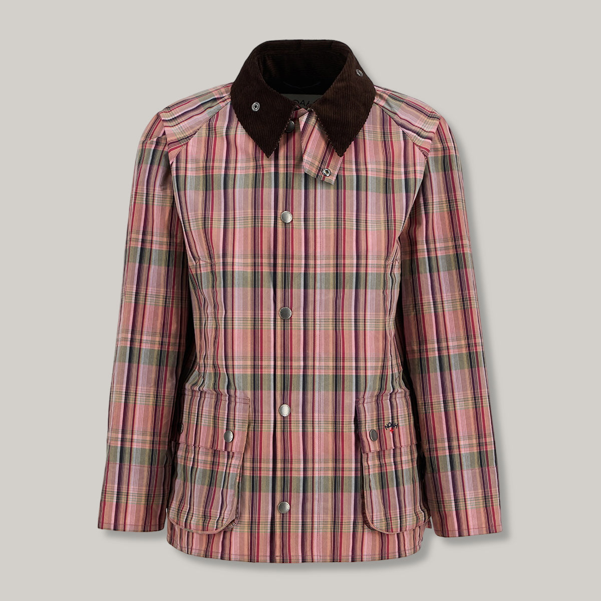 BARBOUR X NOAH MADRAS BEDALE  CASUAL JACKET - MADRAS